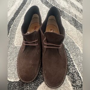 Clarks Dark Brown suede leather boots